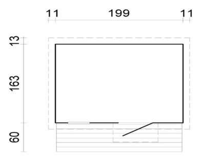 Spielhaus PALMAKO Harry 3,1 m² – Bild 3